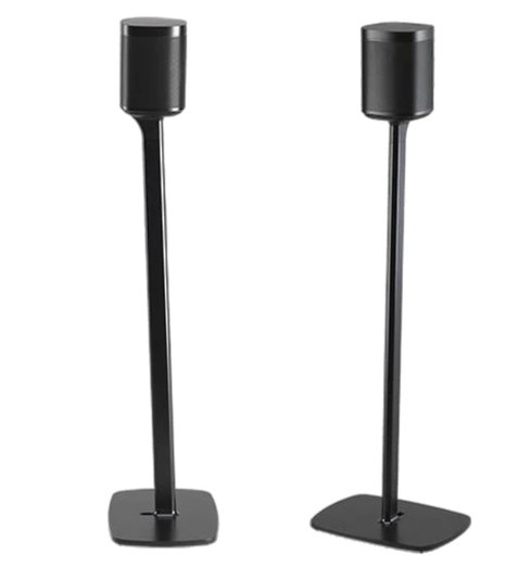 Sonos One Floor Stand (Pair, Black)