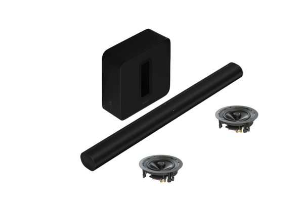 [HC24-UPGRADE-WIRED-AUDIO-HT5] In-Ceiling Immersive Set with Arc