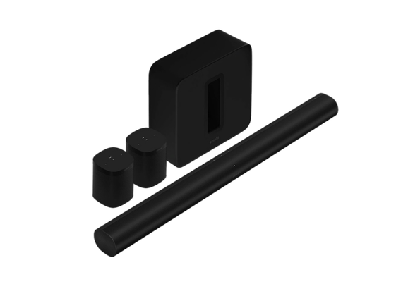 [HC24-UPGRADE-UP-WIRELESS AUDIO-HT5] Premium Immersive Set with Arc